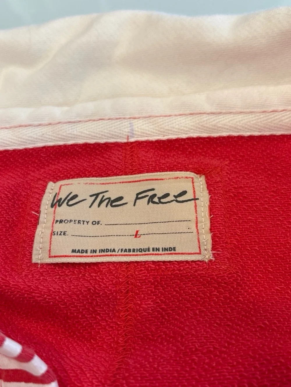 NWOT Free People Clean Prep Polo L - Picture 6 of 6